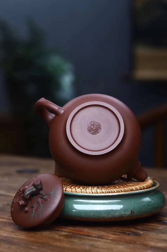岁寒三友朱峰国家级工艺美术师原矿底槽清400cc