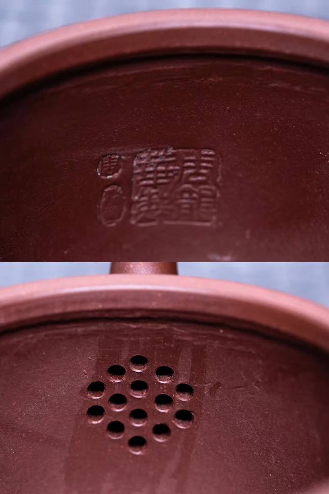宜兴紫砂壶:【汉瓦】周龙华 国家级助理工艺师 原矿底