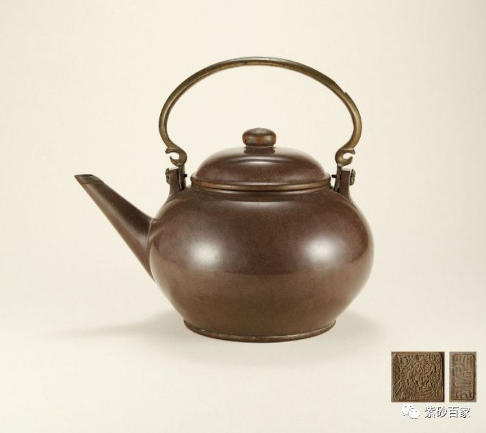 宜兴名家黄玉麟紫砂壶作品《供春式段泥树瘿壶》-淘壶人