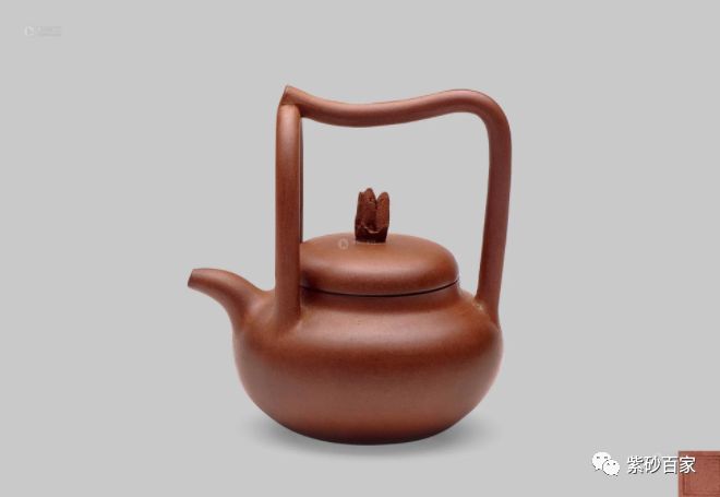 宜兴名家黄玉麟紫砂壶作品《供春式段泥树瘿壶》-淘壶人